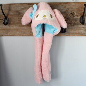My Melody Sanrio Moving Ears Hat Plush